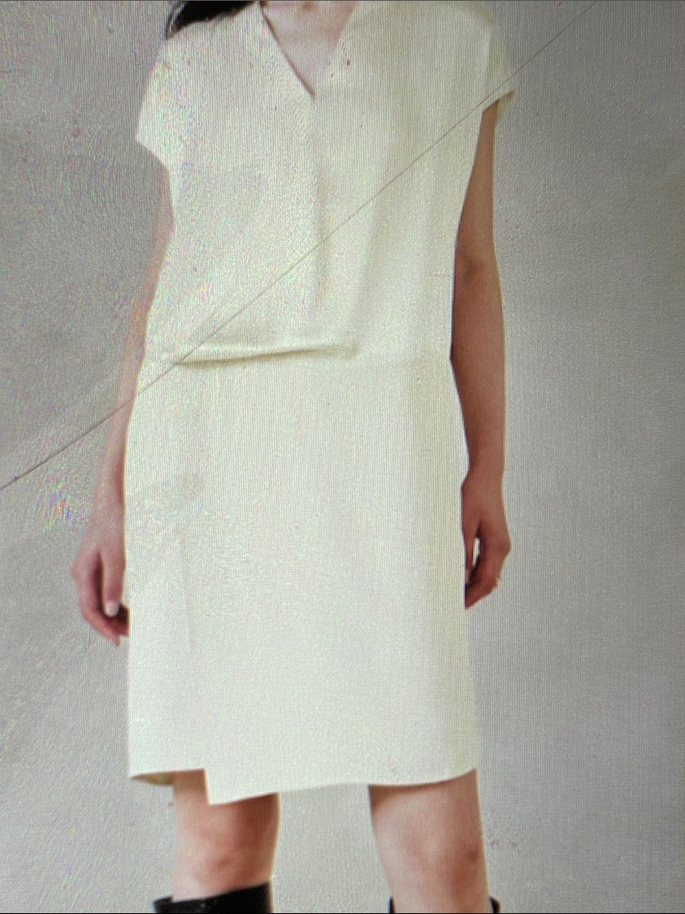 Banana Republic Champagne Beige Satin Slip Dress